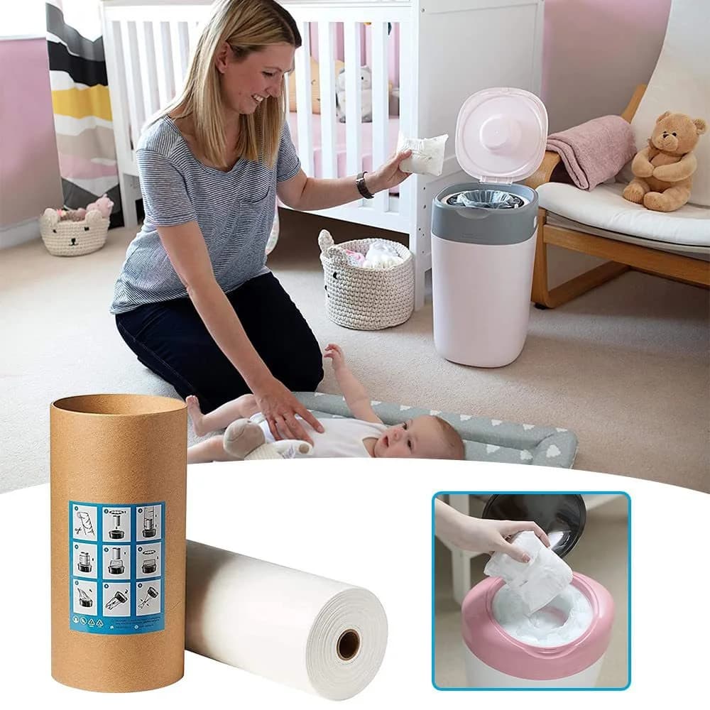 Recharges de seaux à couches pour Tommee Tippee, sacs de recharge de couches pour bébé pour génie po