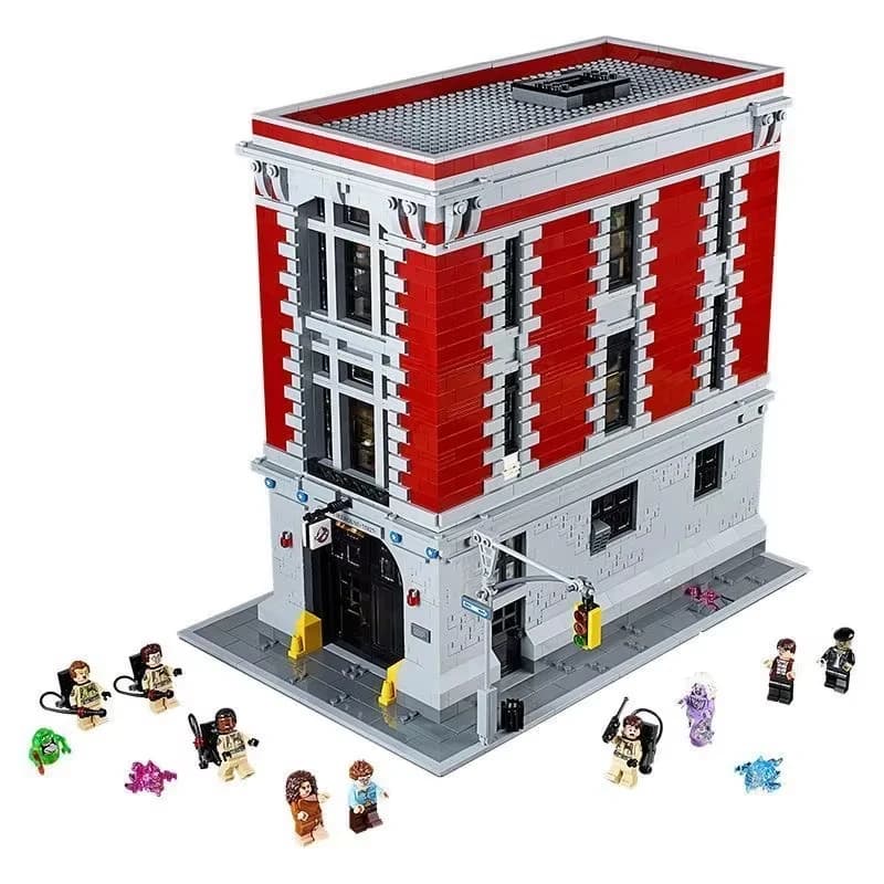 Ensemble de blocs de construction Ghostbusters Firehouse Headquarters, 4634 pièces, cadeau d'anniver
