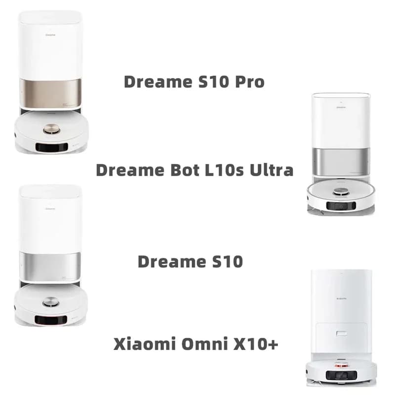 Tampon de nettoyage Ultra L10s Pro L10s pour Dreame Bot S10 / S10 Pro Roboter X10 + accessoires pour