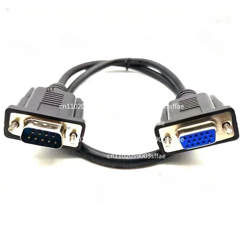 Connecteur de Port série 15 broches à 9 cœurs, câble de données de Communication RS232, Bus révoluti