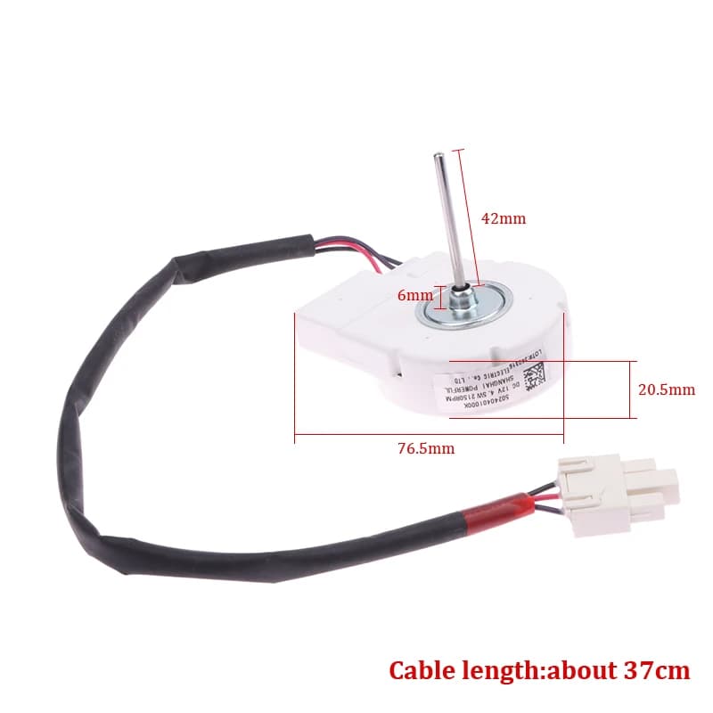Ventilateur de refroidissement pour réfrigérateur à moteur, bon travail, 50240401000K, DC 12V, 4.5W,