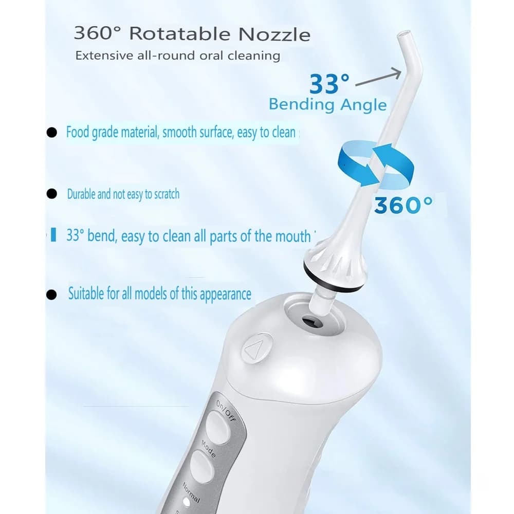 Embouts de remplacement de buse de Jet d'irrigateur Oral, 1 pièce, pour sans Oral, Nicwell, Nicefeel