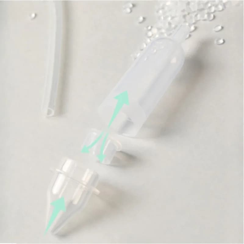 Aspirateur nasal pour bébé, pompe manuelle puissante, nettoyeur de nez sûr et confortable pour les n