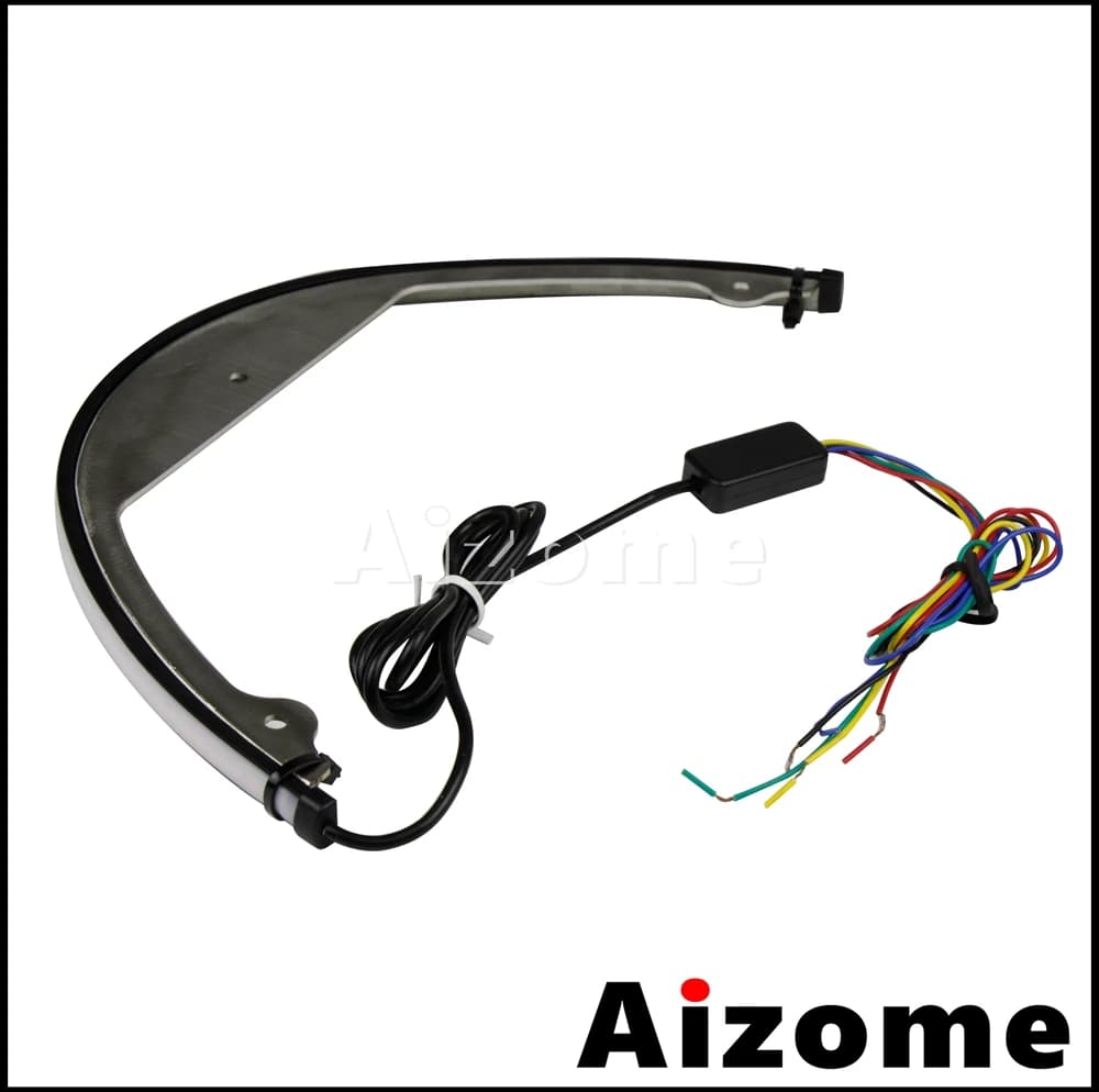 Feux arrière de moto avec séquentia ambre, clignotant fluide, éliminateur de frein LED, Suzuki Boule