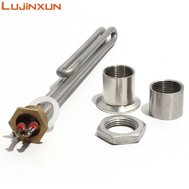 Lujinxun – élément chauffant électrique en acier inoxydable, Tube de surpression pour chaudière à ea