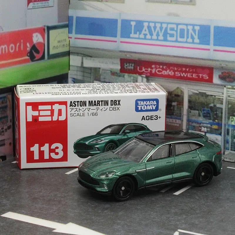 TAKARA TOMY Tomica voiture moulée sous pression No113 - Aston Martin DBX [Asia Ver] voiture en allia
