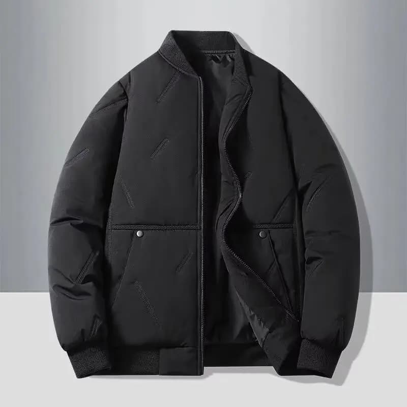 Nouveau col de baseball automne et hiver, veste en coton à la mode et polyvalente pour hommes, veste