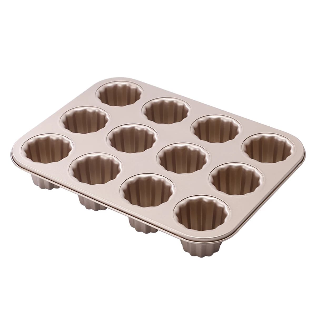 Moule à cannelés français en acier au carbone pour desserts, mousses et gâteaux, outil de cuisson