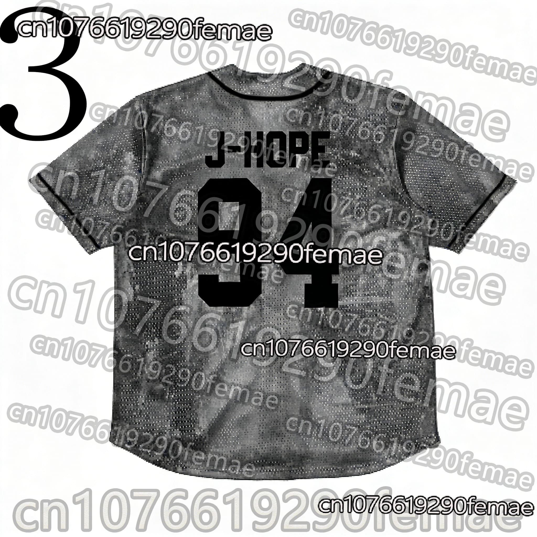 Nouveautés 2026 pour hommes et femmes KPOP # T-shirt de baseball 97, maillot de sport quotidien pour