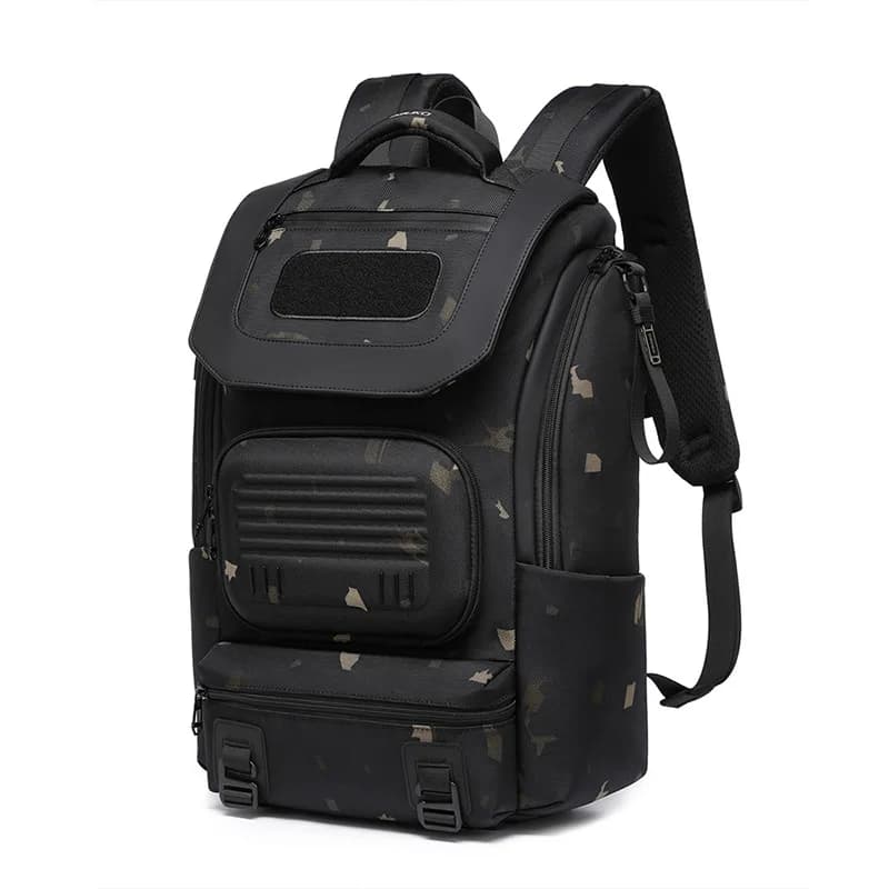 Ozuko sac à dos pour hommes sac de voyage multifonctionnel en plein air grande capacité étanche comp