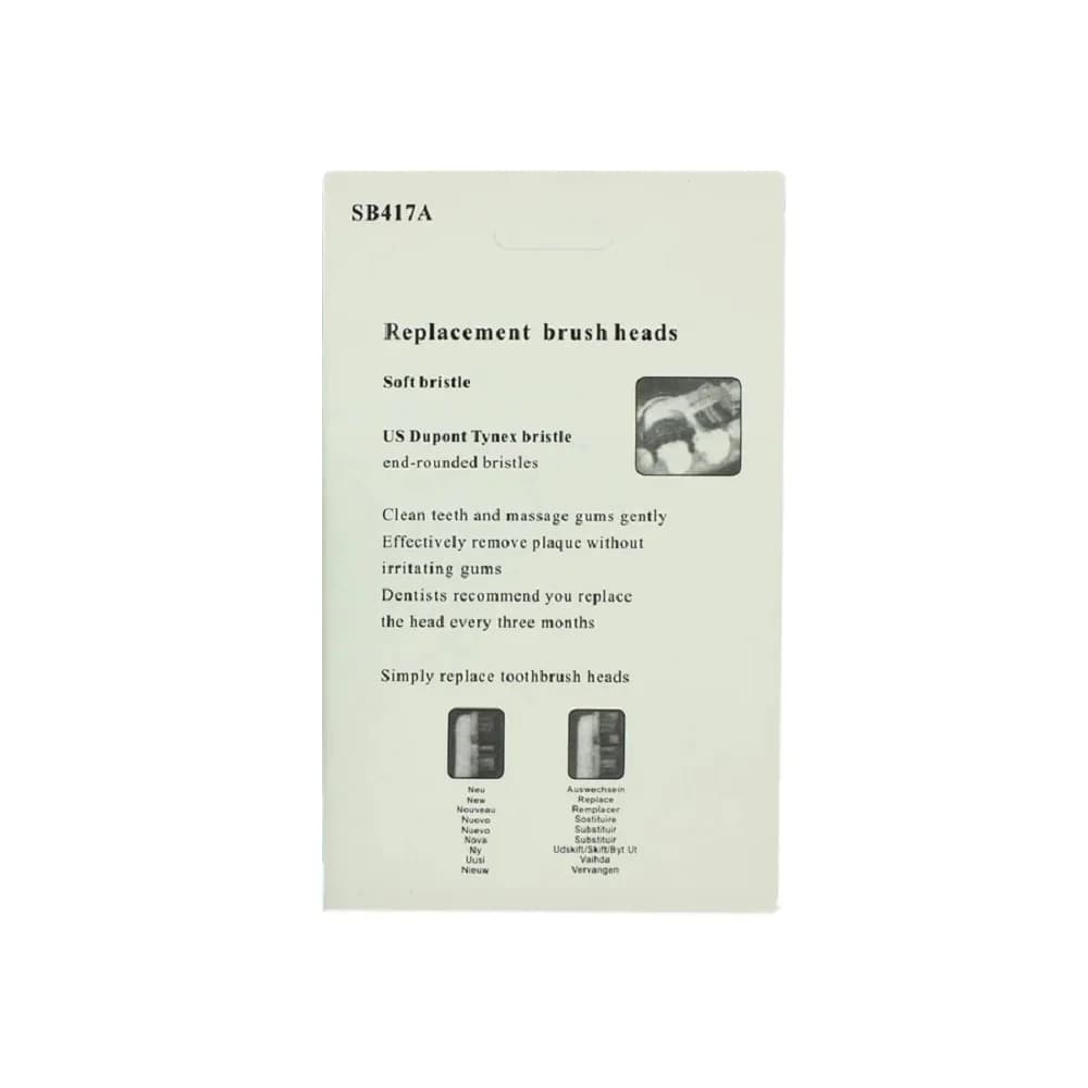 Têtes de brosse de rechange pour brosse à dents électrique oral-b double nettoyage, pour Oralb Pro, 
