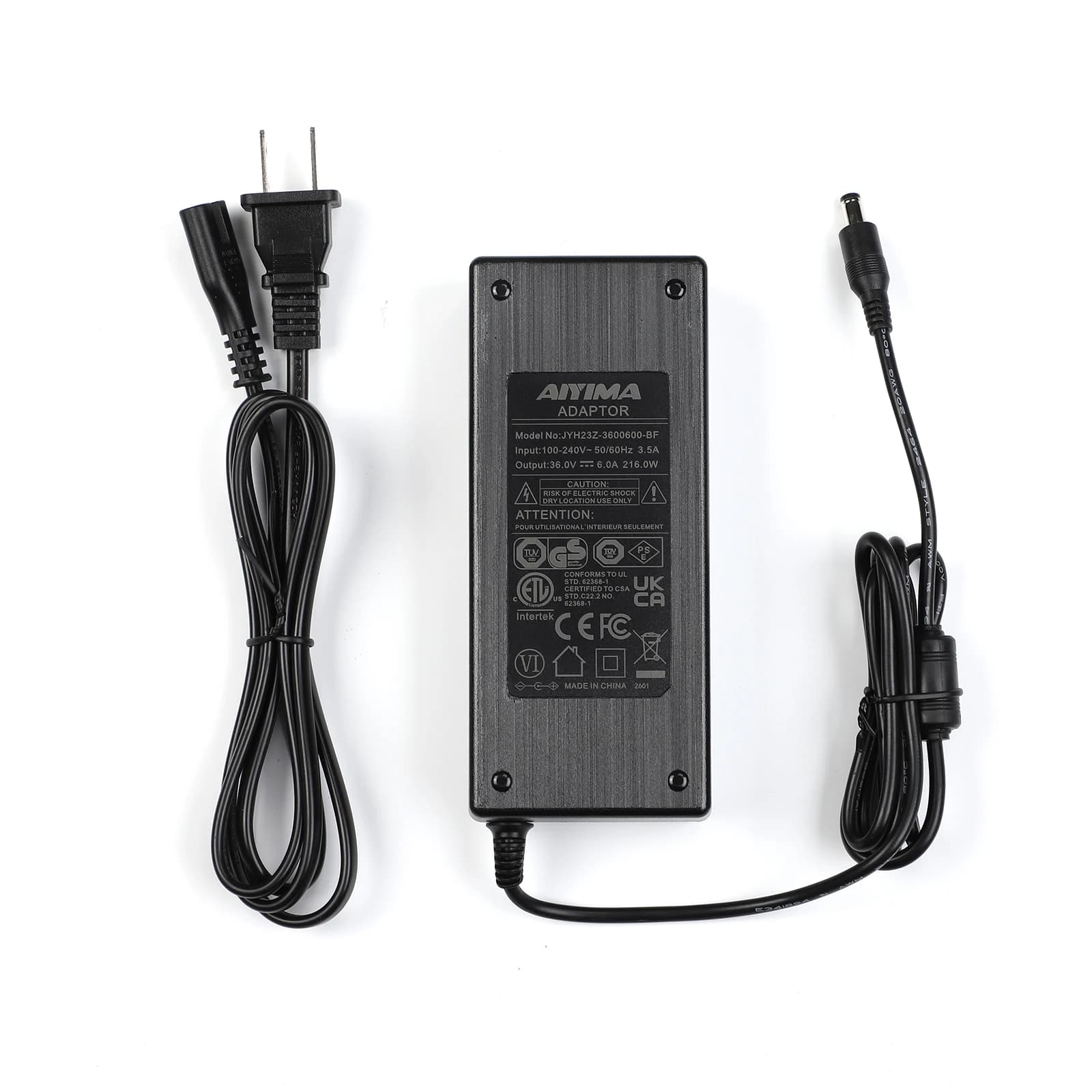 Adaptateur d'alimentation AIYIMA 36V 6A pour amplificateur de son TPA3255 TPA3251 TDA7498E TAS5630 A