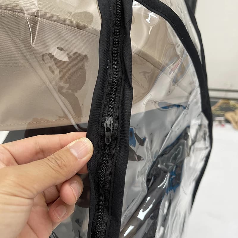 Juste de pluie universelle pour poussette, protection contre le vent et la poussière, accessoires de