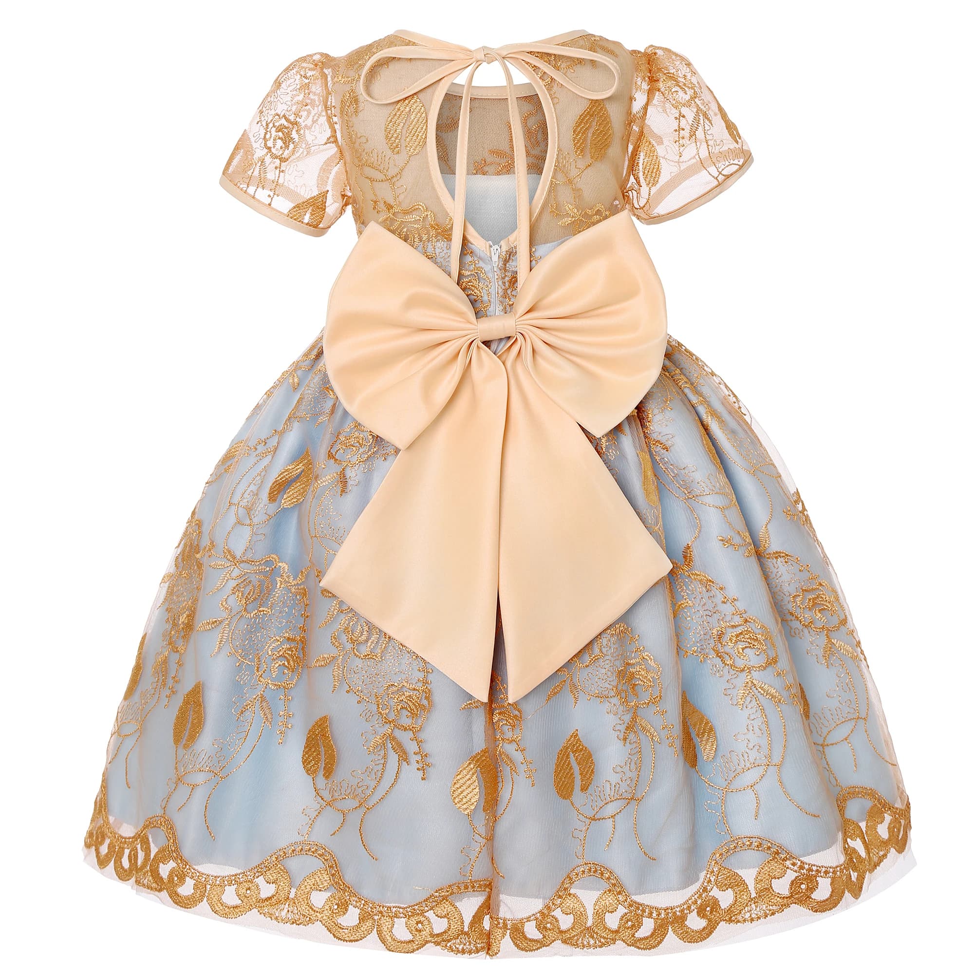 2025 commerce extérieur nouvelle robe robe fille robe fleur enfants Shaggy robe fille robe festival 