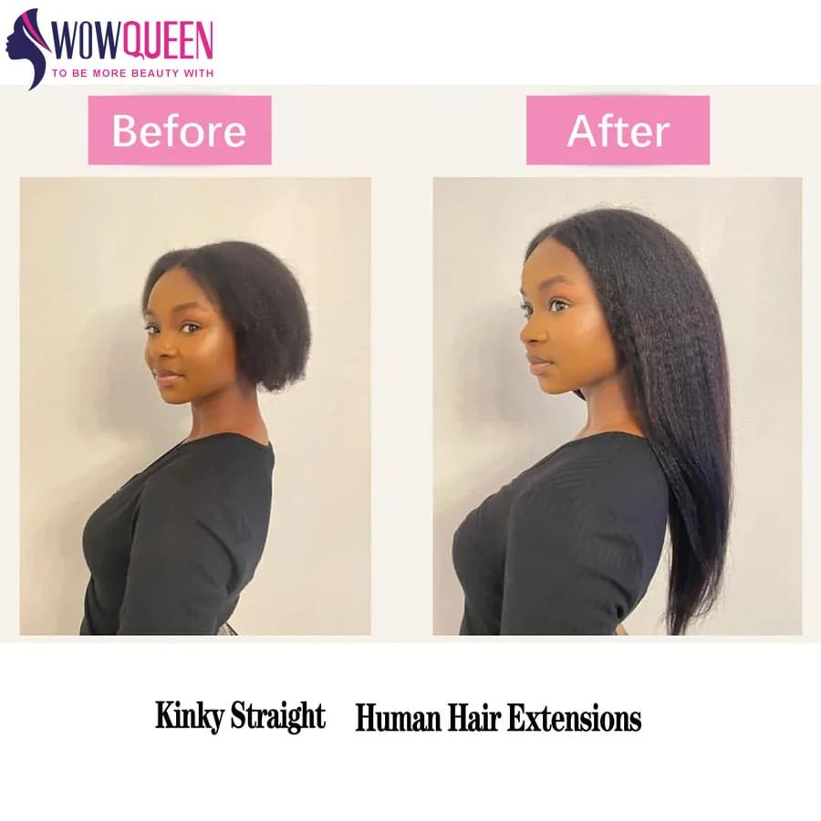 Meche Tissage Humain Hair Kinky Natural Humain Hair Bundles 100% cheveux humain Raw humain hair yaki