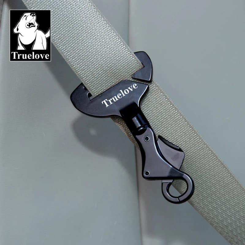 Truelove ceinture de sécurité de voiture boucle de sécurité collier ou harnais léger en alliage d'al