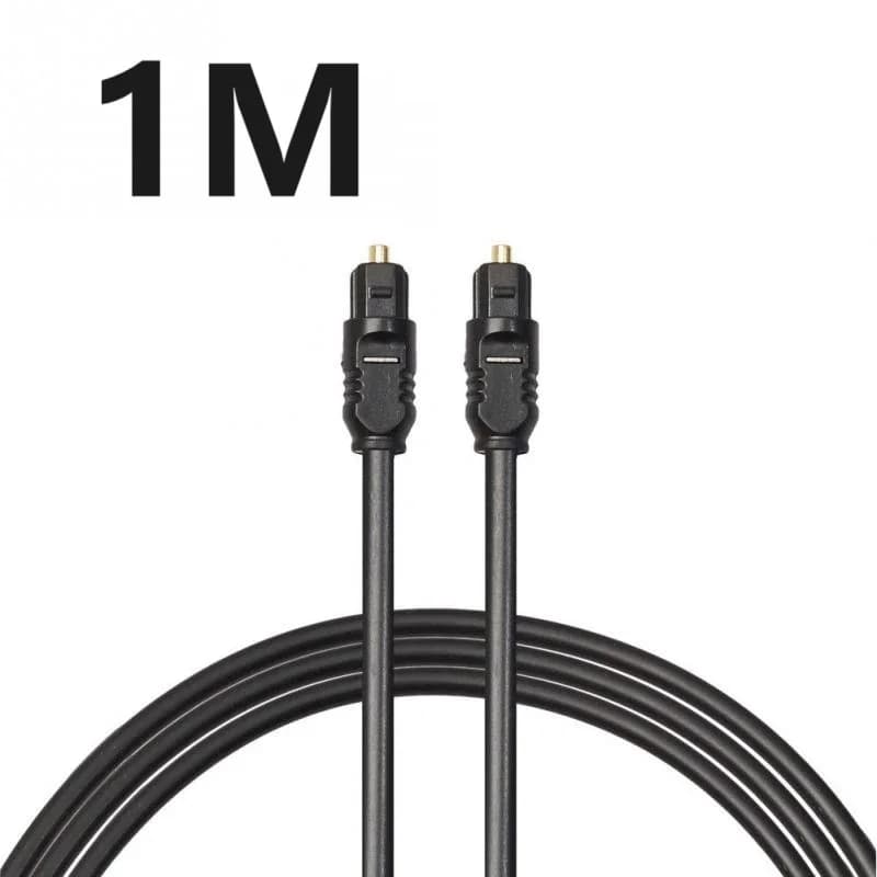 Câble audio à fibre optique numérique, éventuelles DIF, MD, DVD, lien de charnière, plaqué or, plomb