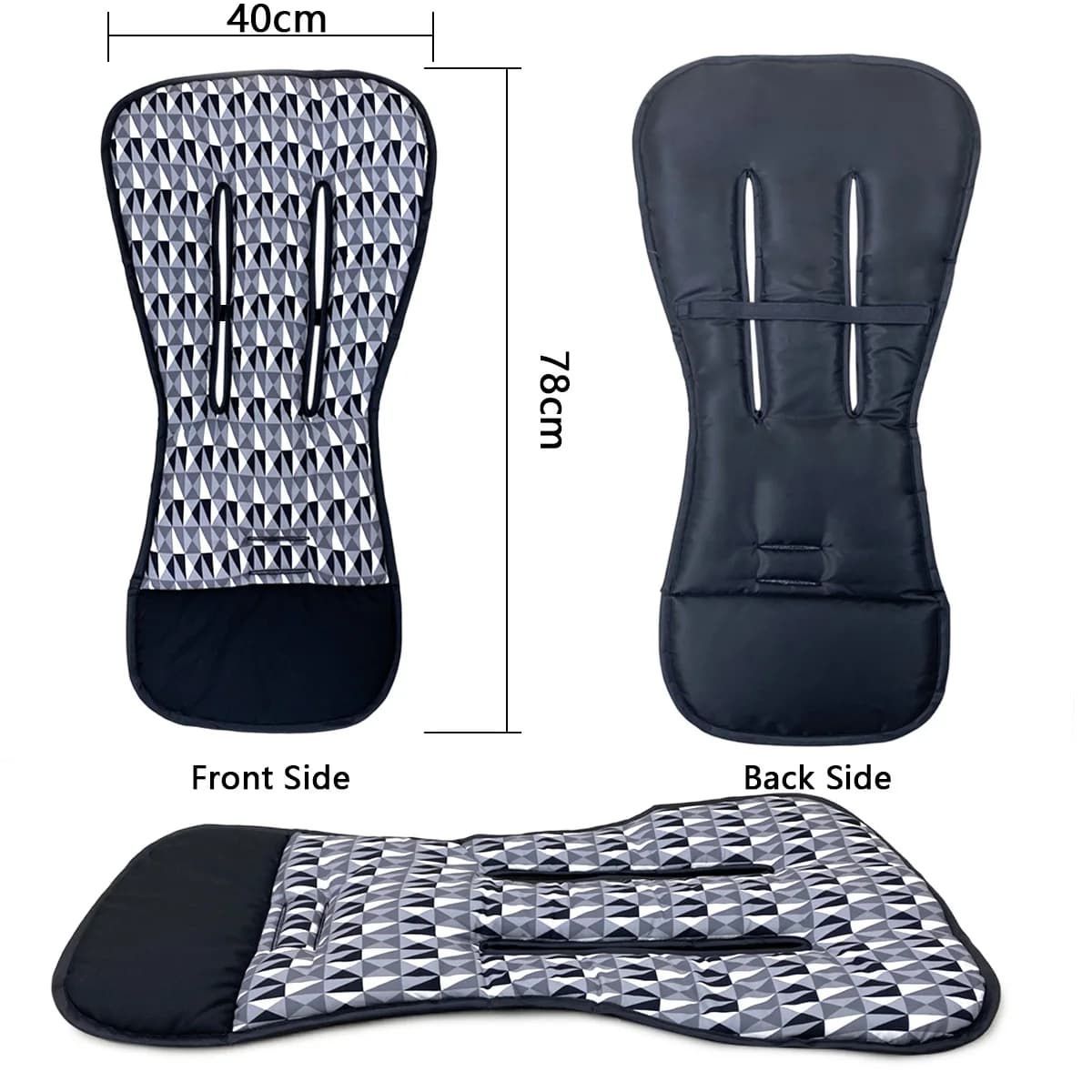 Coussin de siège de poussette universel pour bébé, matelas doux pour enfants, chariot de voiture, ch
