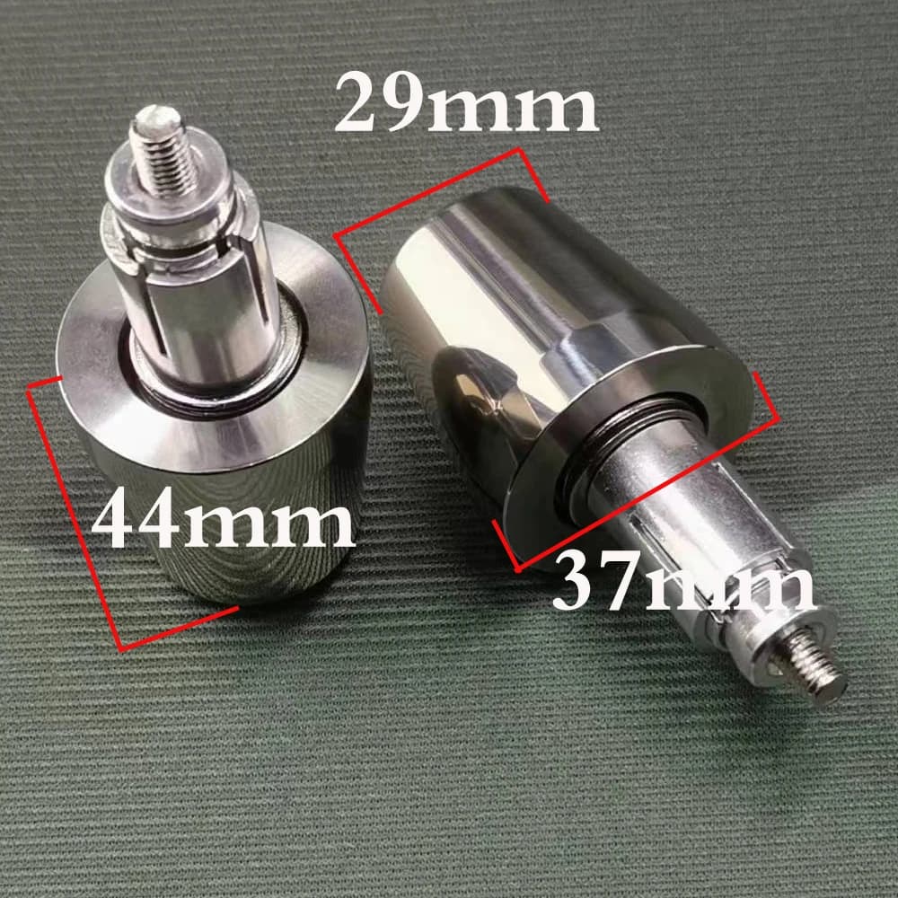 Embouts de poignées de moto en acier inoxydable, pour Suzuki GSR750, GSR600, GSR400, GSR GSX1400, GS