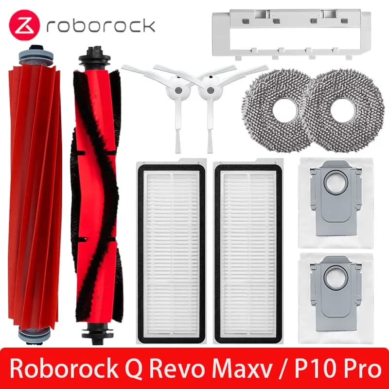 Roborock Q Revo Maxv / Roborock P10 Pro Robot aspirateurs brosse latérale principale filtre vadrouil
