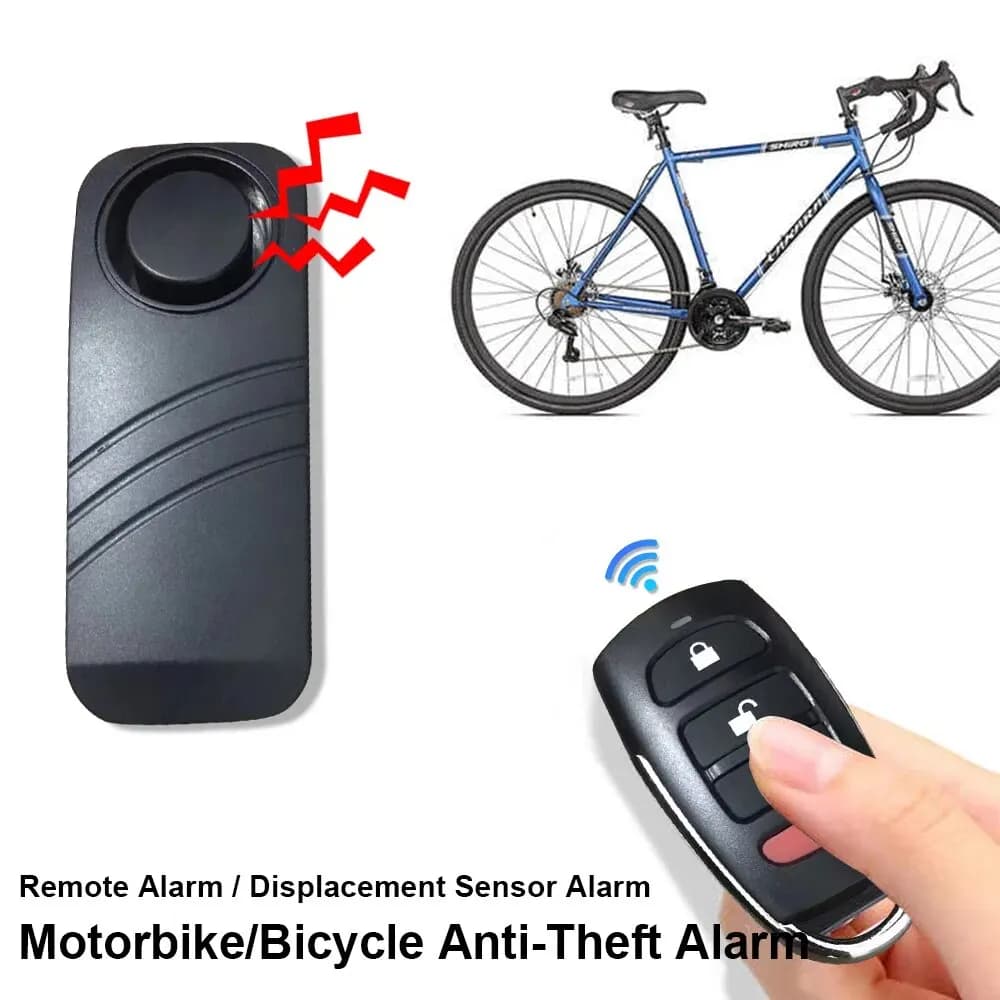 Alarme de vélo antivol alarme de Moto sans fil télécommande alarme de vélo étanche pour Moto Electri