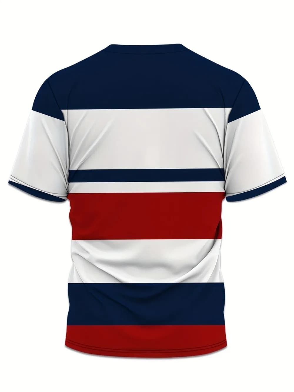 Vente chaude hommes épissé à la mode motif imprimé respirant col rond T-shirt ensemble short et haut