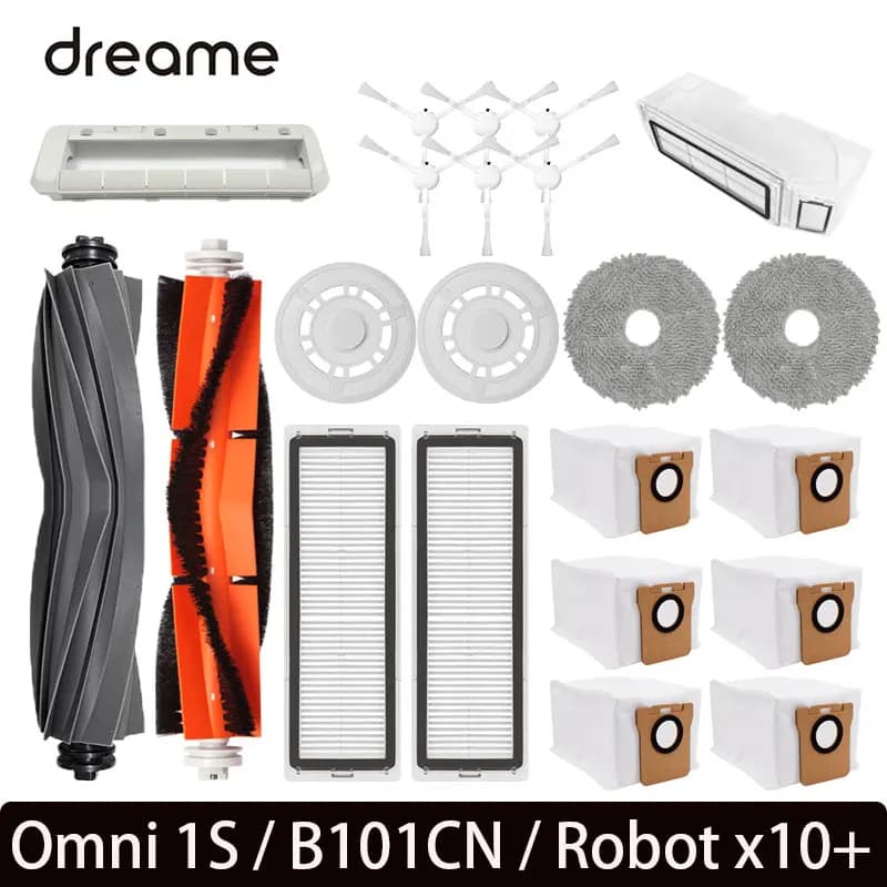 Pour xiaomi x10 plus accessoires Mijia Omni 1S B101CN Robot aspirateur brosse latérale principale fi