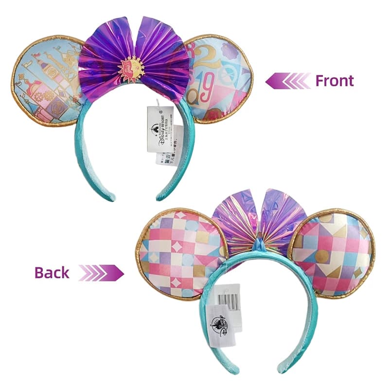 Bandeaux d'oreille Mickey Mouse pour Halloween, bandeaux de soleil colorés, accessoires de cheveux p