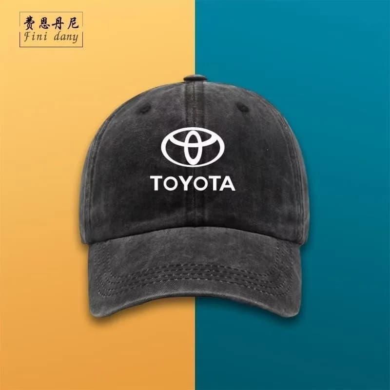 Nouvelle casquette de baseball Toyota 2026 de haute qualité en pur coton, avec un design vintage dél