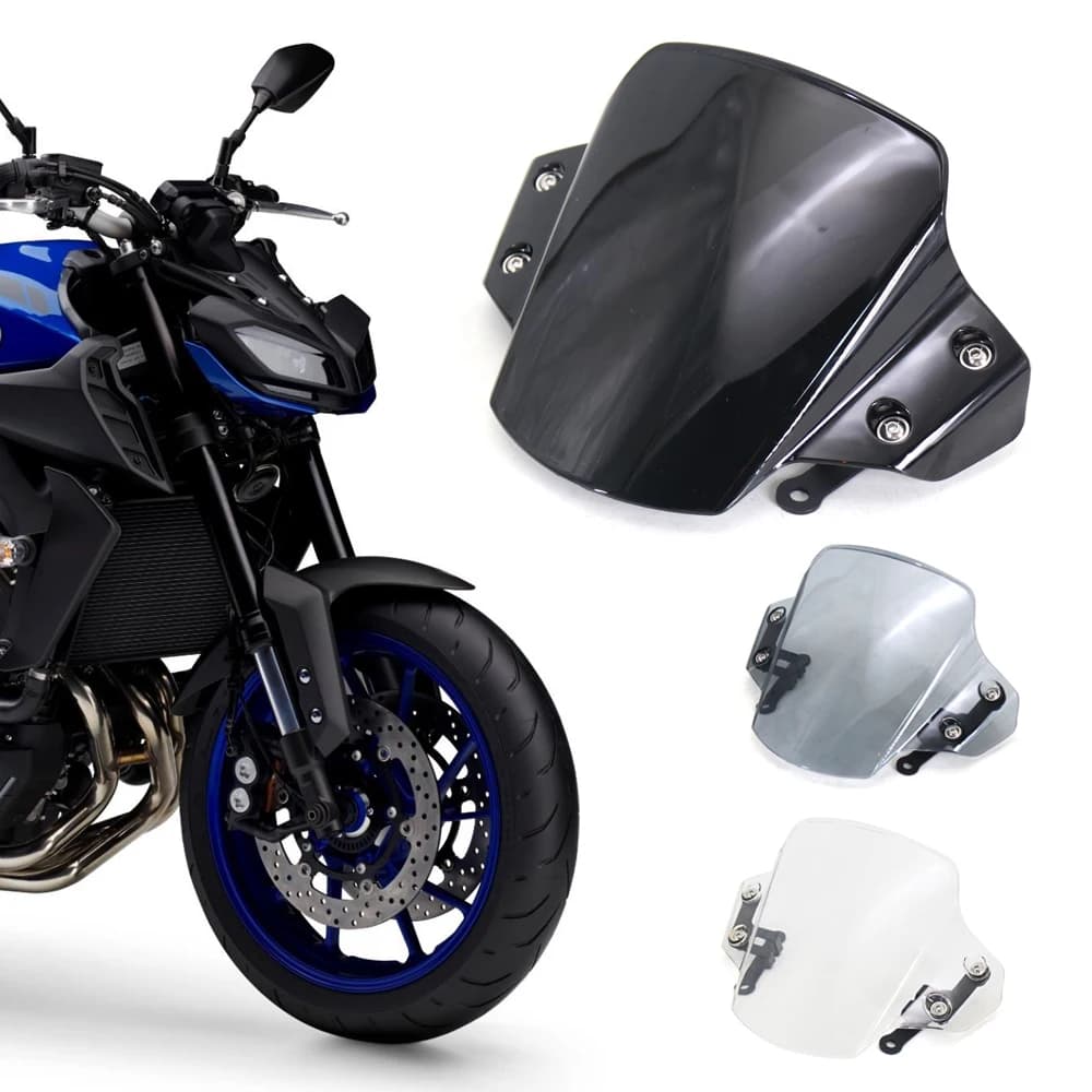 Accessoires de moto pour YAMAHA MT-09 2021 MT09 MT 09 mt09 2022 2023 : Pare-brise avant, carénage, d