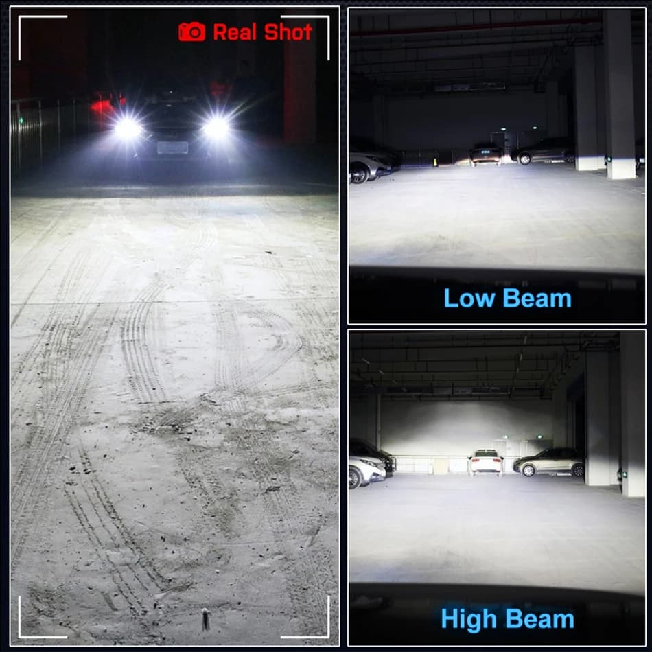 Dualvision K5C H7 H4 H1 phare LED 880 881 H27 9007 9008 H13 H11 H8 9005 HB3 9006 HB4 9012 HIR2 5570 