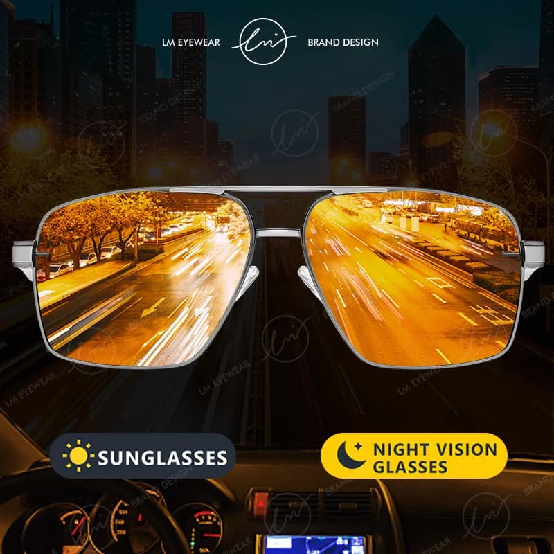 LM Sport de plein air lunettes de soleil photochromiques intelligentes polarisées homme lunettes de 