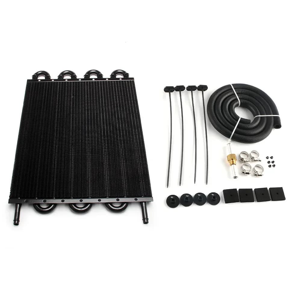 Refroidisseur d'huile de Transmission à distance en aluminium, 10 rangées, 8 rangées, 6 rangées, 4 r