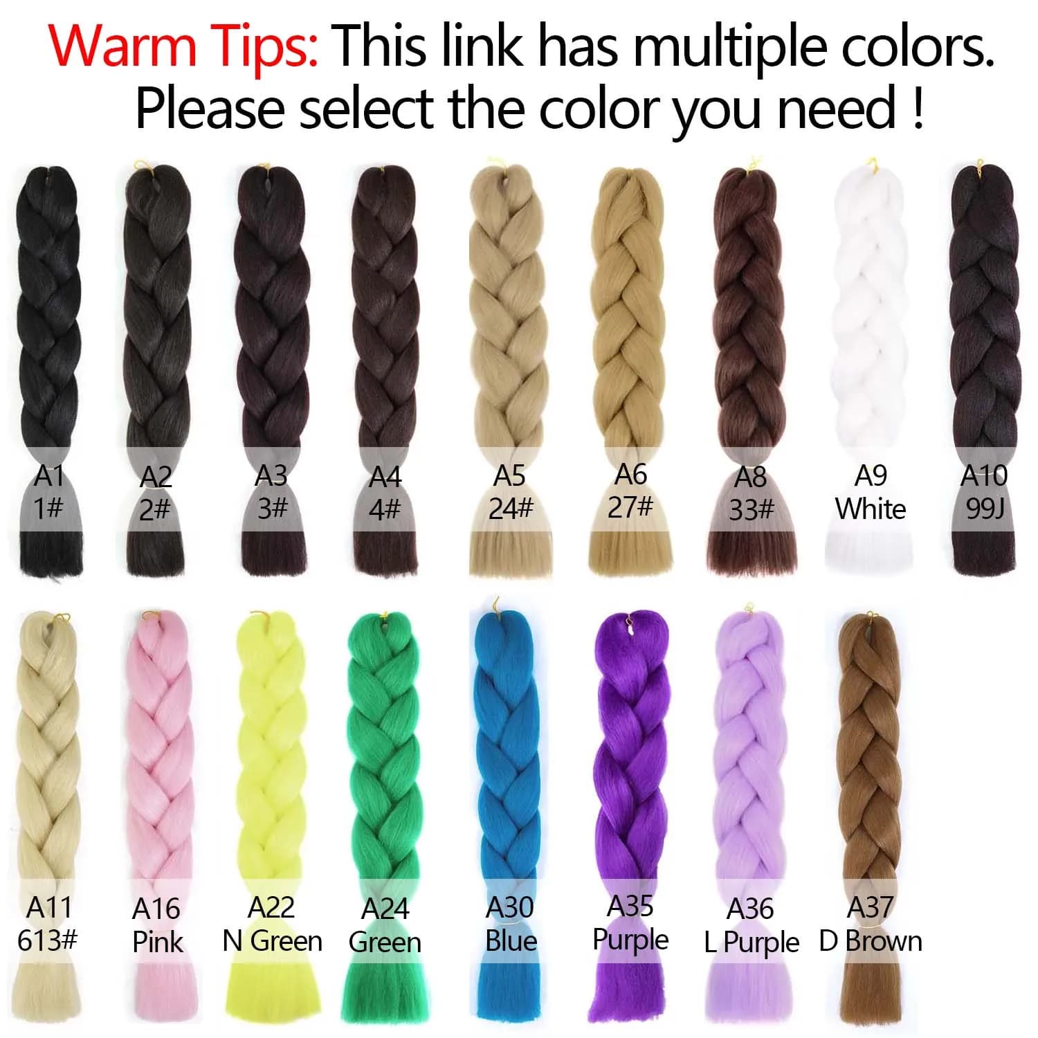 Extensions de cheveux synthétiques tressés violets longs de 24 pouces pour tresses Ru mi cheveux tre