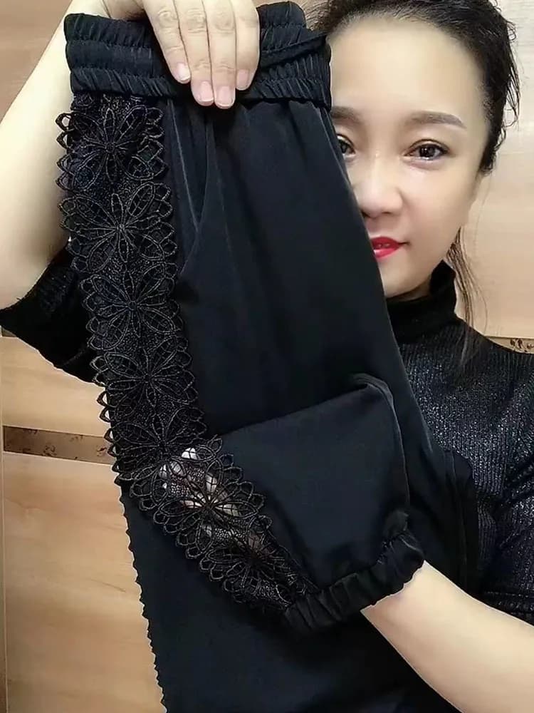 Ice inj-Pantalon amissié à séchage rapide pour femme, vêtement de sport, longueur de rinçage, nouvel