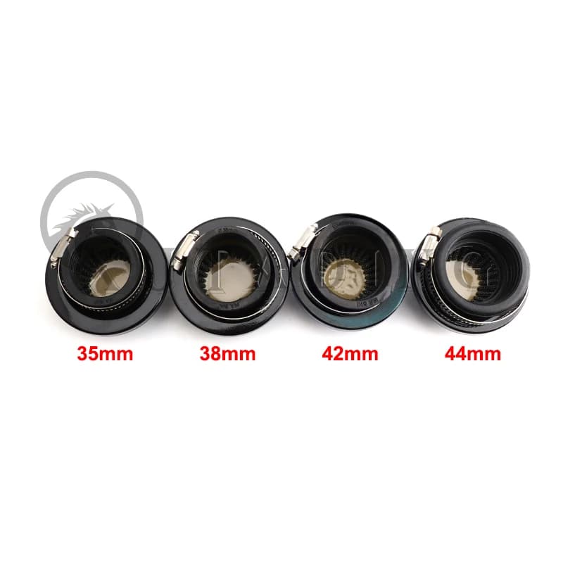 Filtre à Air universel 35mm 38mm 42mm 44mm, transparent pour vélo motorisé à gaz, Mini Moto de poche