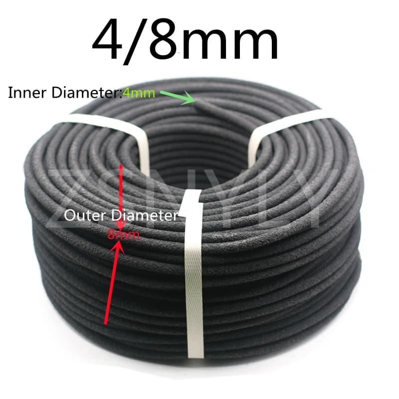 Tuyau d'arrosage Micro goutte-à-goutte 10m/20m, 4/8mm, Tube Anti-vieillissement, perméable, pour jar