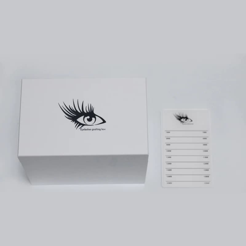 Salon de beauté 10 couches acrylique Extensions de cils boîte de rangement cils carrelage Palette bo