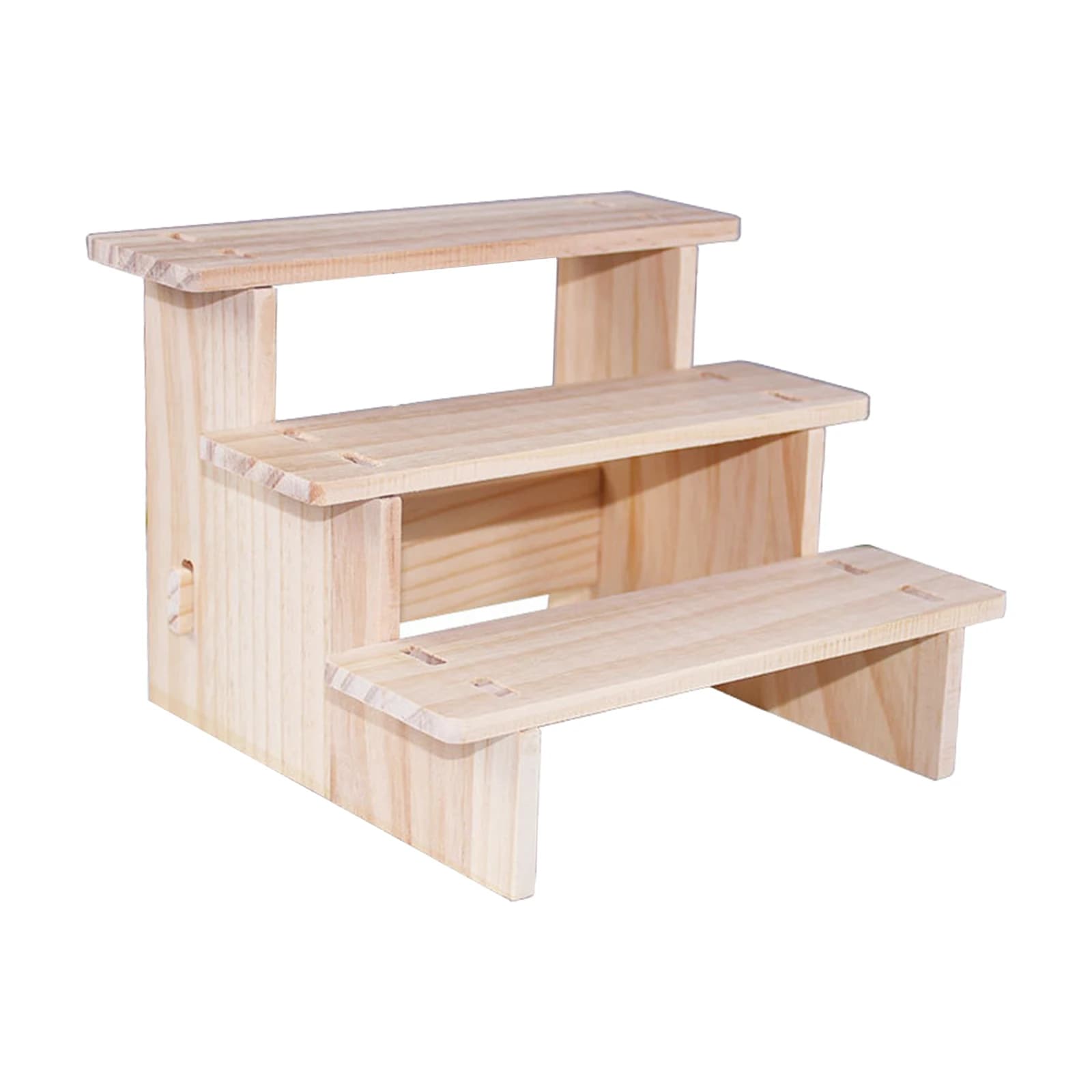 Présentoir en bois pour figurines à dessert, présentoir en bois, présentoir à bijoux, étagère à bonb