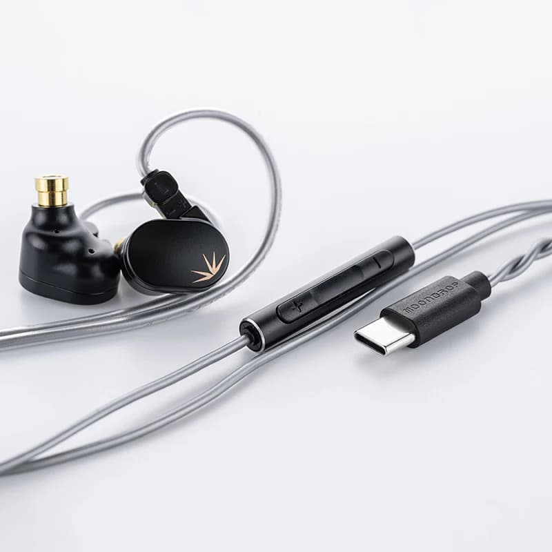 MOONDROP CHU II DSP TYPE-C écouteurs pilote dynamique haute Performance USB-C moniteurs intra-auricu