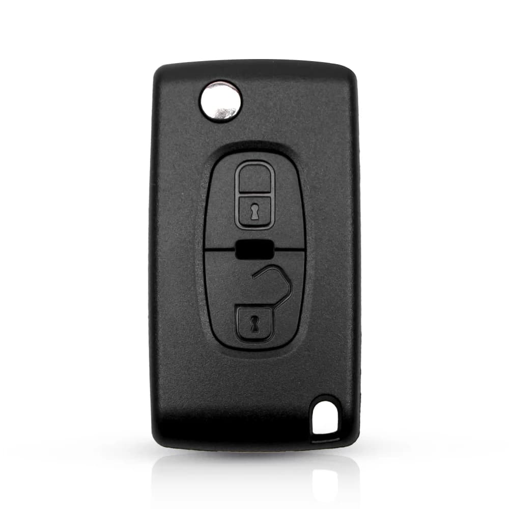 KEYYOU – coque de clé de voiture, coque de clé à distance, nouvelle clé pour citroën c-crosser C4 Fo