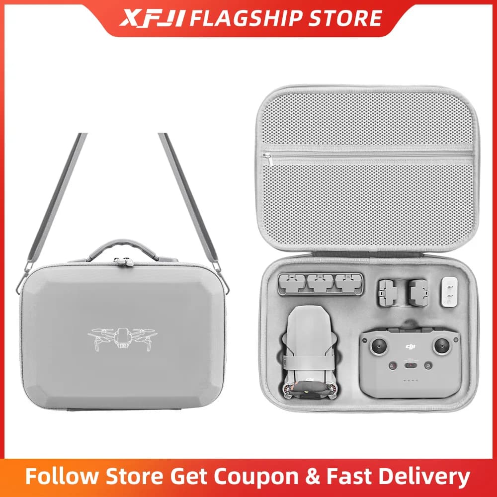 Étui de transport Portable pour Drone DJI Mini 2/Mini 2 SE/Mini 4K, boîte de télécommande, coque rig