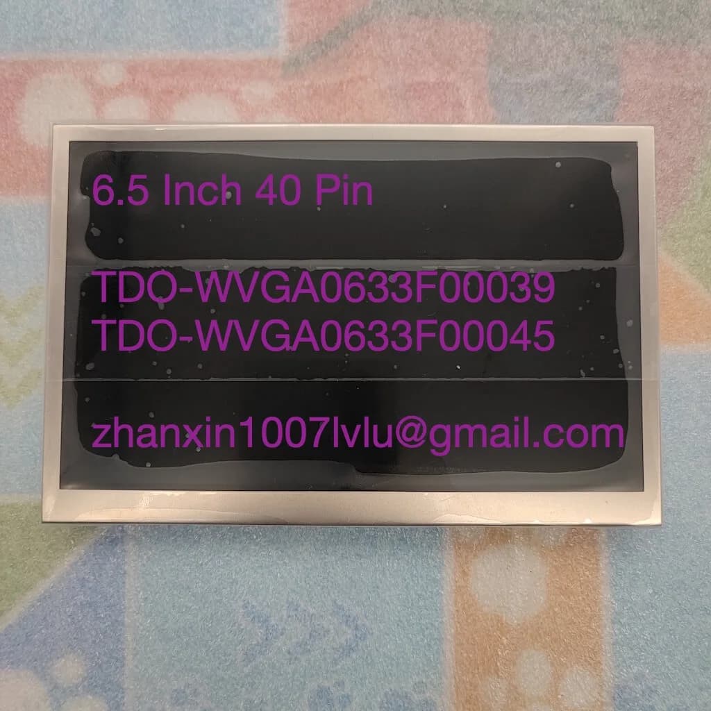 Nouvel écran tactile TDO-WVGA0633F00039 WVIncome 0633F00045 A2C15166500 pour VW MIB 2 200 680 682 ST