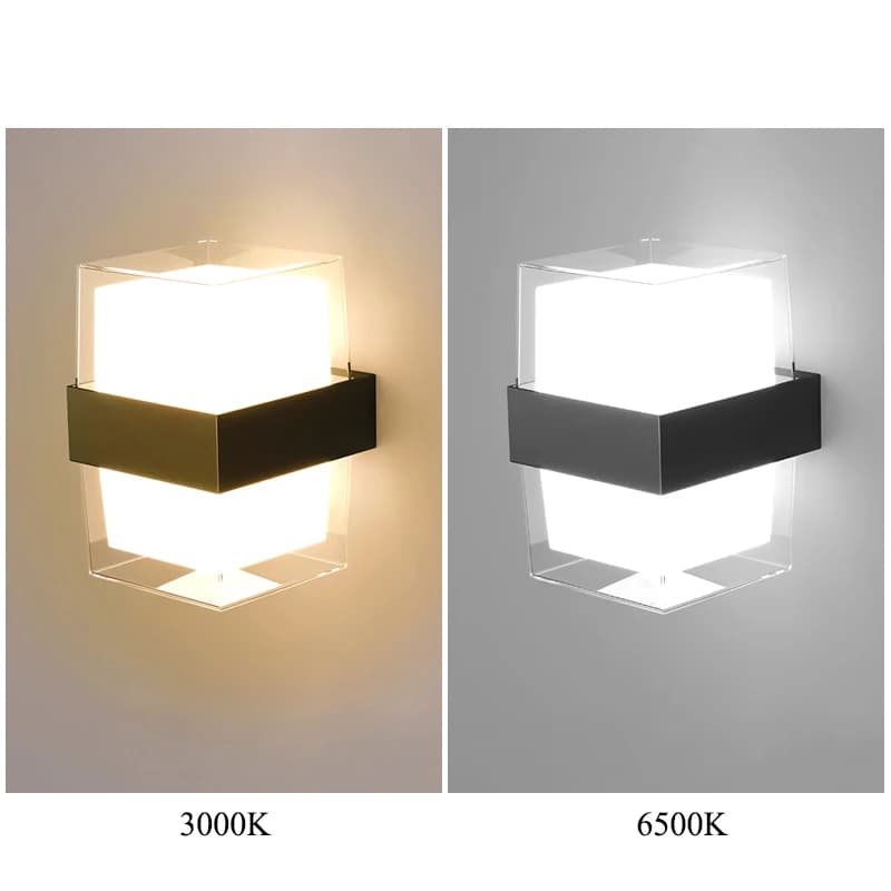 Applique Murale LED 10W, Éclairage d'Nik, Luminaire Décoratif d'Extérieur, Idéal pour un Jardin, des
