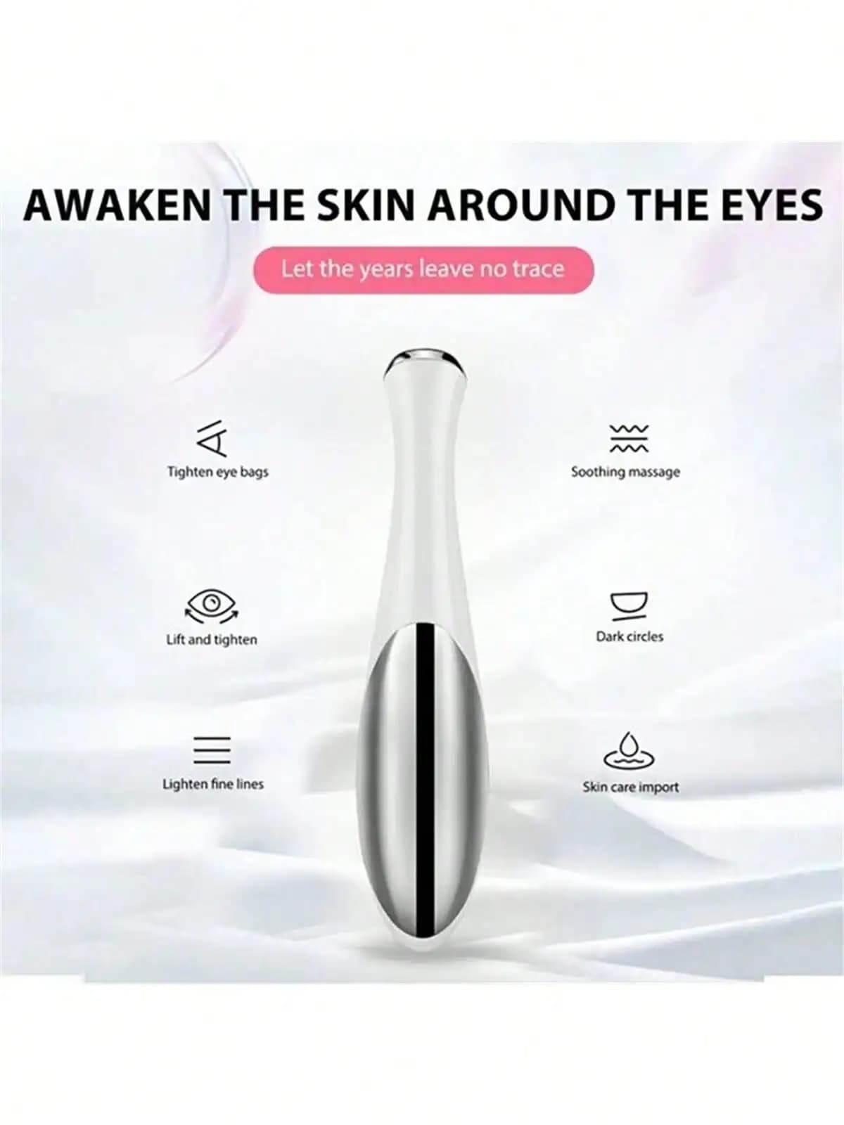 Masseur électrique pour les yeux, Vibration, Anti-âge, élimination des cernes, beauté du visage, sty