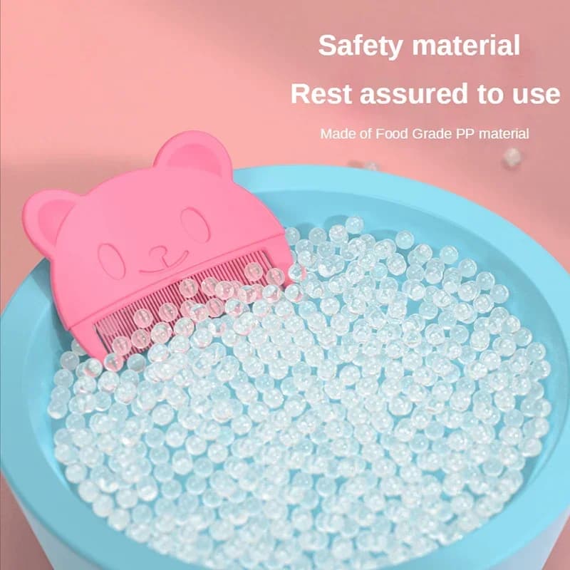 Accessoires de soins pour bébé, peigne à graisse pour tête fœtale, peigne doux pour bain de bébé, fo