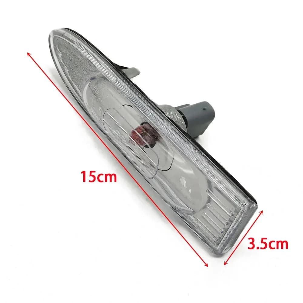 1 paire de feux de garde-boue de voiture, clignotant latéral, indicateur répéteur pour Hyundai Accen