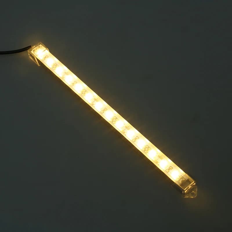 Bande lumineuse à tube blanc chaud et froid, USB 62LED, DC 5V, SMD5630, 5630, rigide