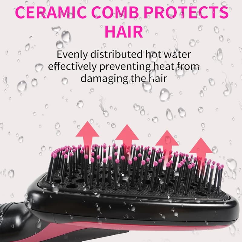 Sèche-cheveux brosse Portable brosse à Air chaud sèche-cheveux avec peigne une étape sèche-cheveux p