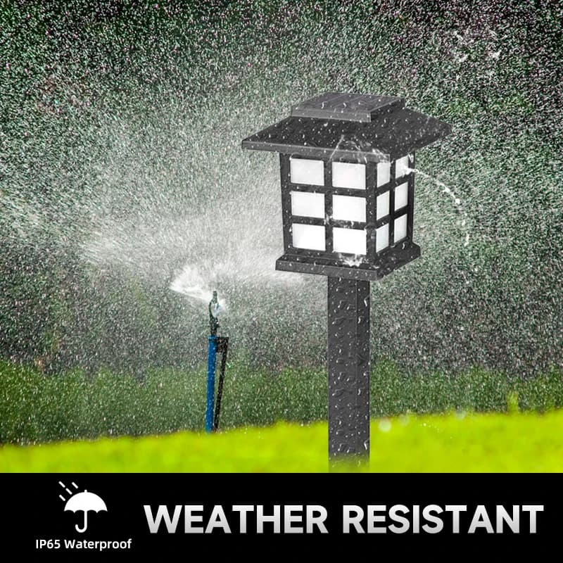 Lampe LED Solaire Imperméable d'Extérieur, Luminaire Décoratif d'Extérieur, Idéal pour un Jardin, un